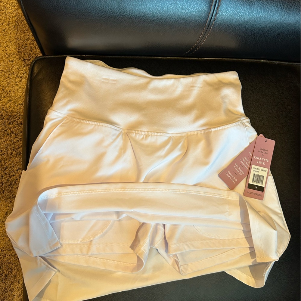 New NWT COLLETTE LOVE ATHLETIC SHORT SIZE S/P HIGH WAISTED - Picture 4 of 4